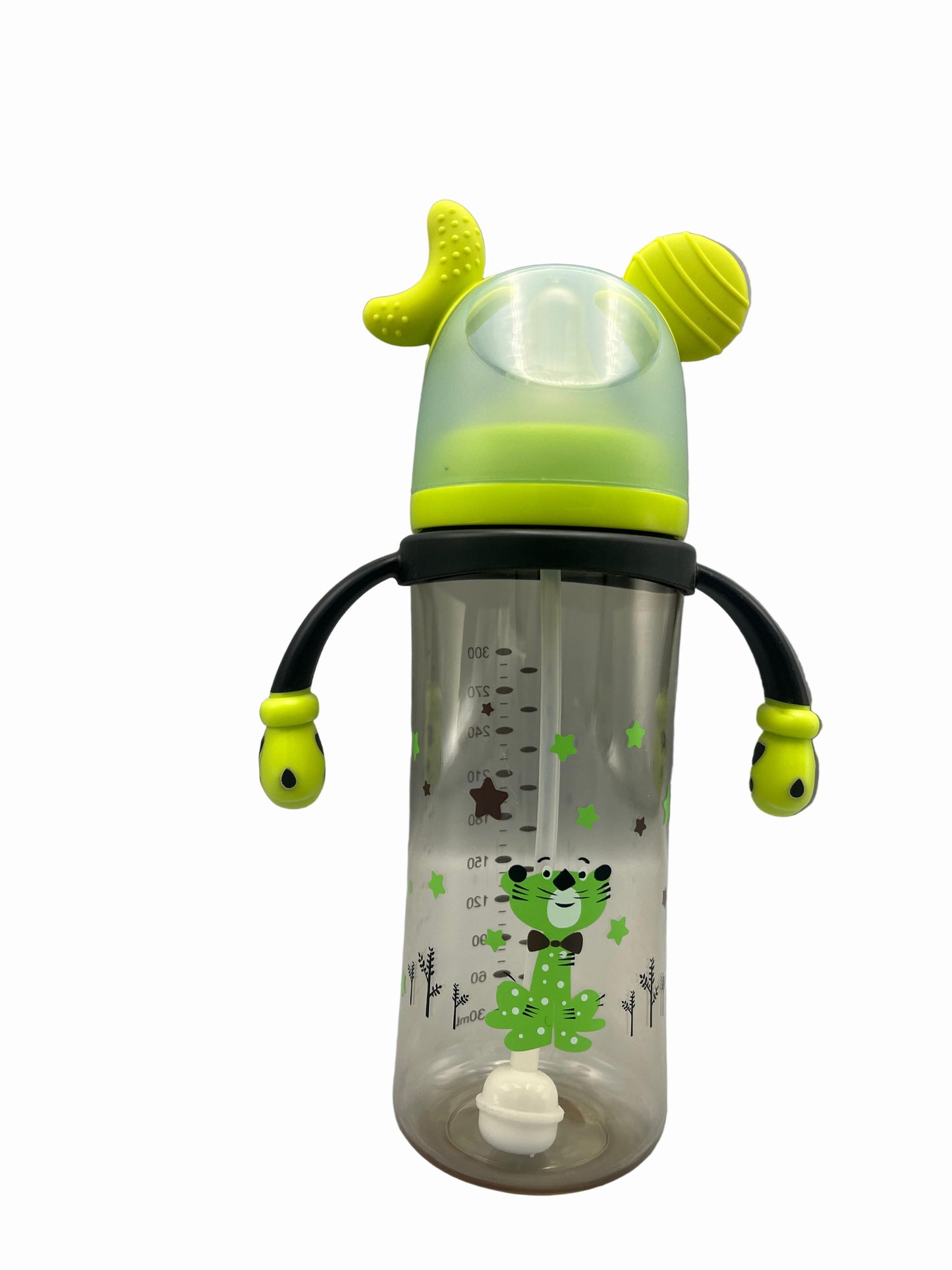 Bear baby wide neck feeding bottle